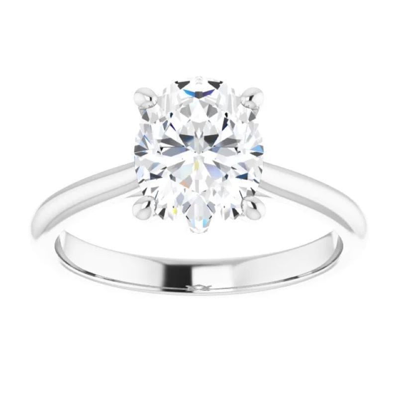 Lab Grown 1.50CTS Oval Solitaire, Be Engaged TODAY