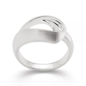 sterling silver drop design ring