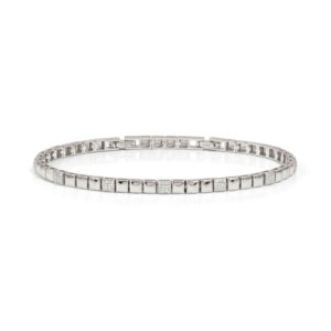 Enigmatic Shine Bracelet – Sterling Silver & Pavé CZ
