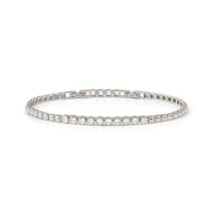 Enigmatic Shine Bracelet – CZ Silver