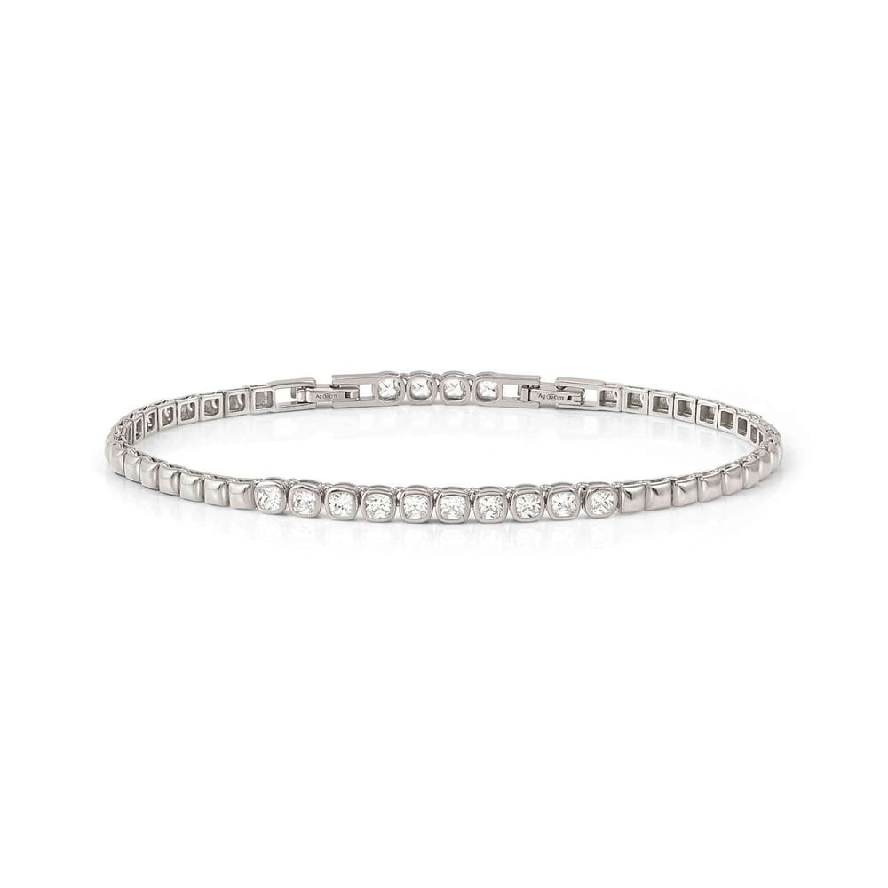 Enigmatic Shine Bracelet – CZ Silver