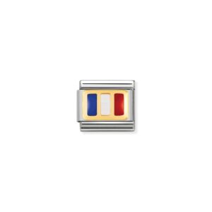 Nomination Composable Classic Europe Flag Charm – France
