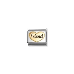 Nomination Composable Classic Symbols Charm – Friends Heart
