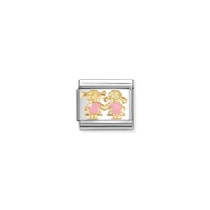 Nomination Composable Classic Symbols Charm – Pink Sisters