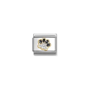 Nomination Composable Classic Glitter Symbols Charm – Paw Print