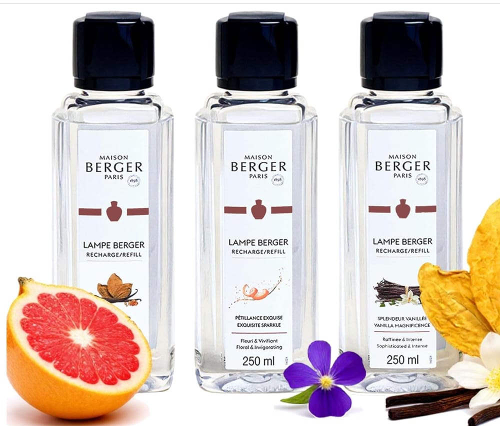 Lampe Berger Recharge Refills Gift Box 3 x 2.50mL bottles mixed fragrances